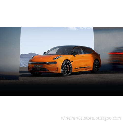 Orange Color In Stock Zeekr 001 Electric Car WE ZEEKR-001Edition Medium And Large EV